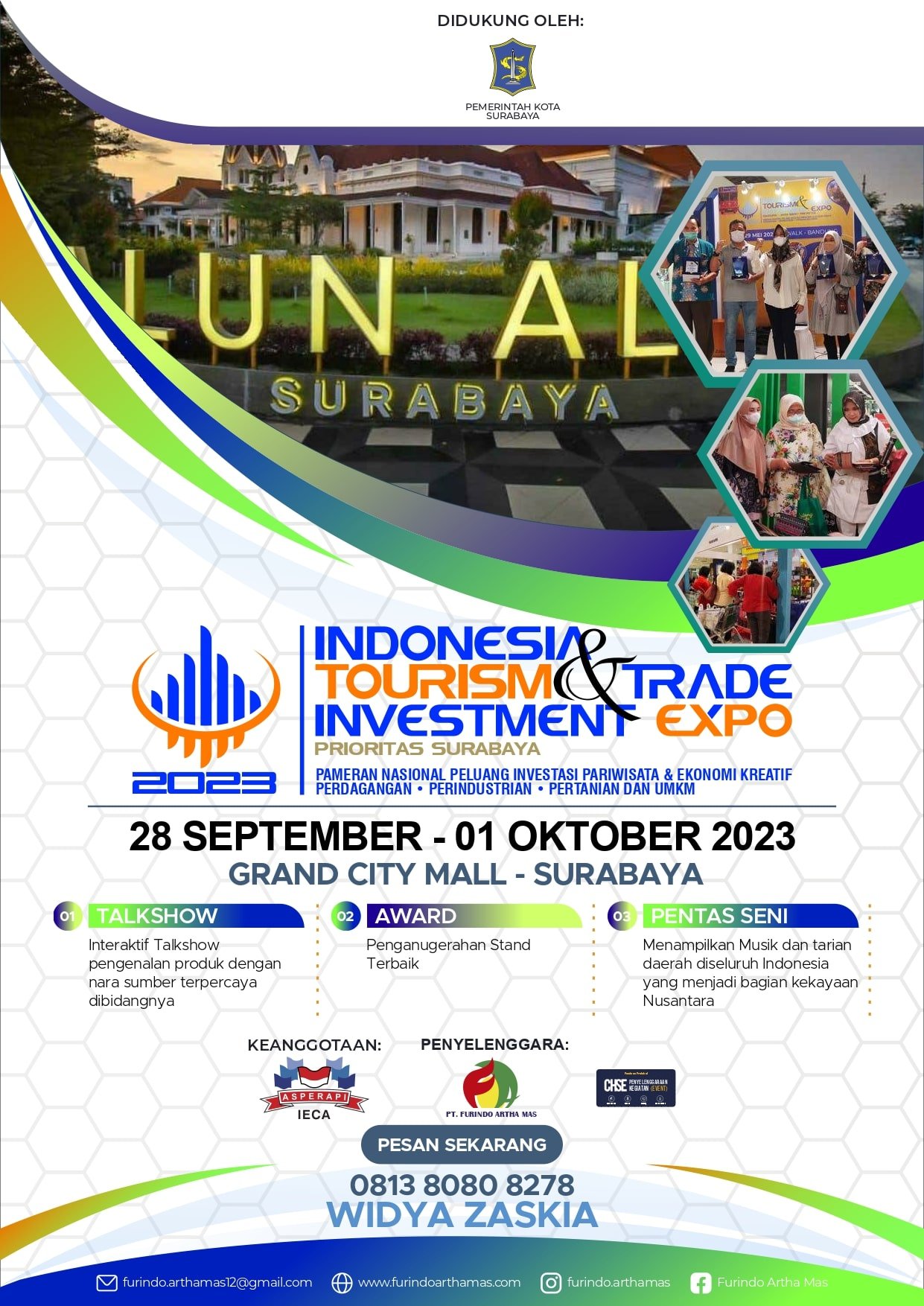 INDONESIA TOURISM & TRADE INVESTMENT EXPO 2023 “Prioritas Surabaya